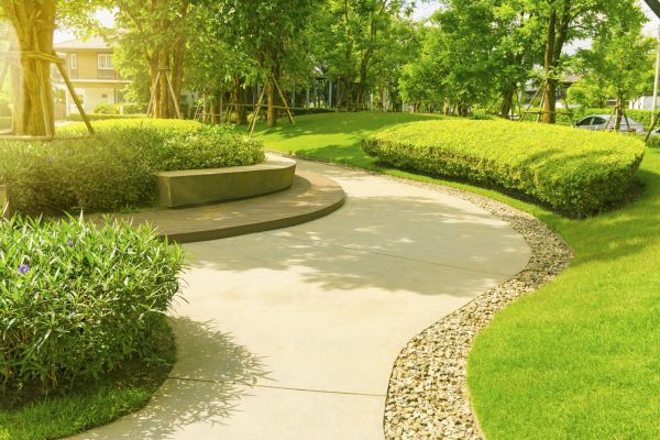 Cement Walkway Installation in Yuba City