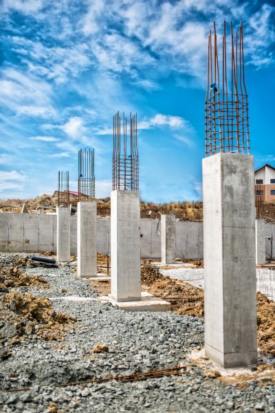 Concrete Footer Pouring in Yuba City