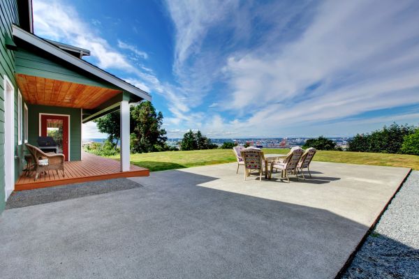 Backyard Concrete Paving in Yuba City