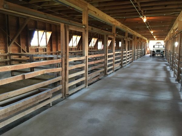 Barn Slab Construction in Yuba City