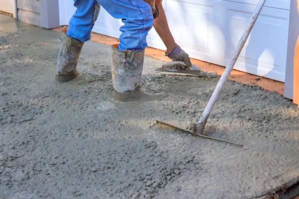 Driveway Slab Construction in Yuba City