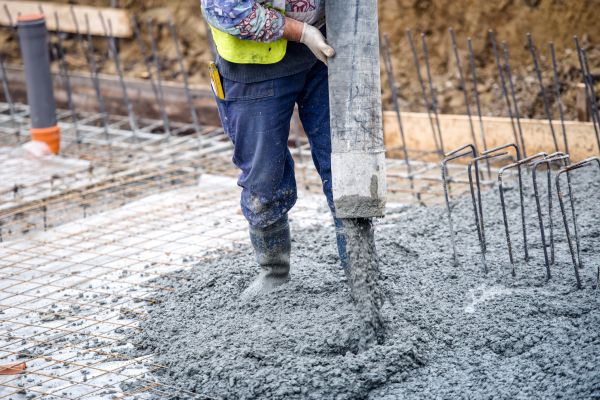 Cabin Foundation Pouring in Yuba City